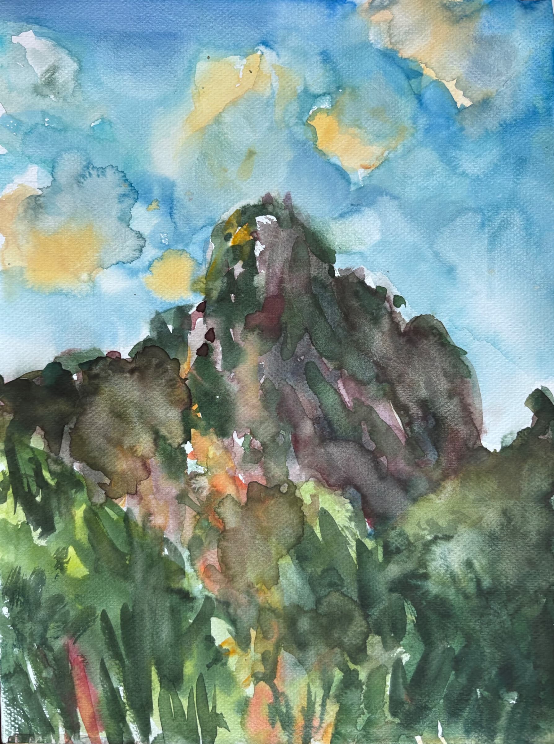 A mountain in çirali