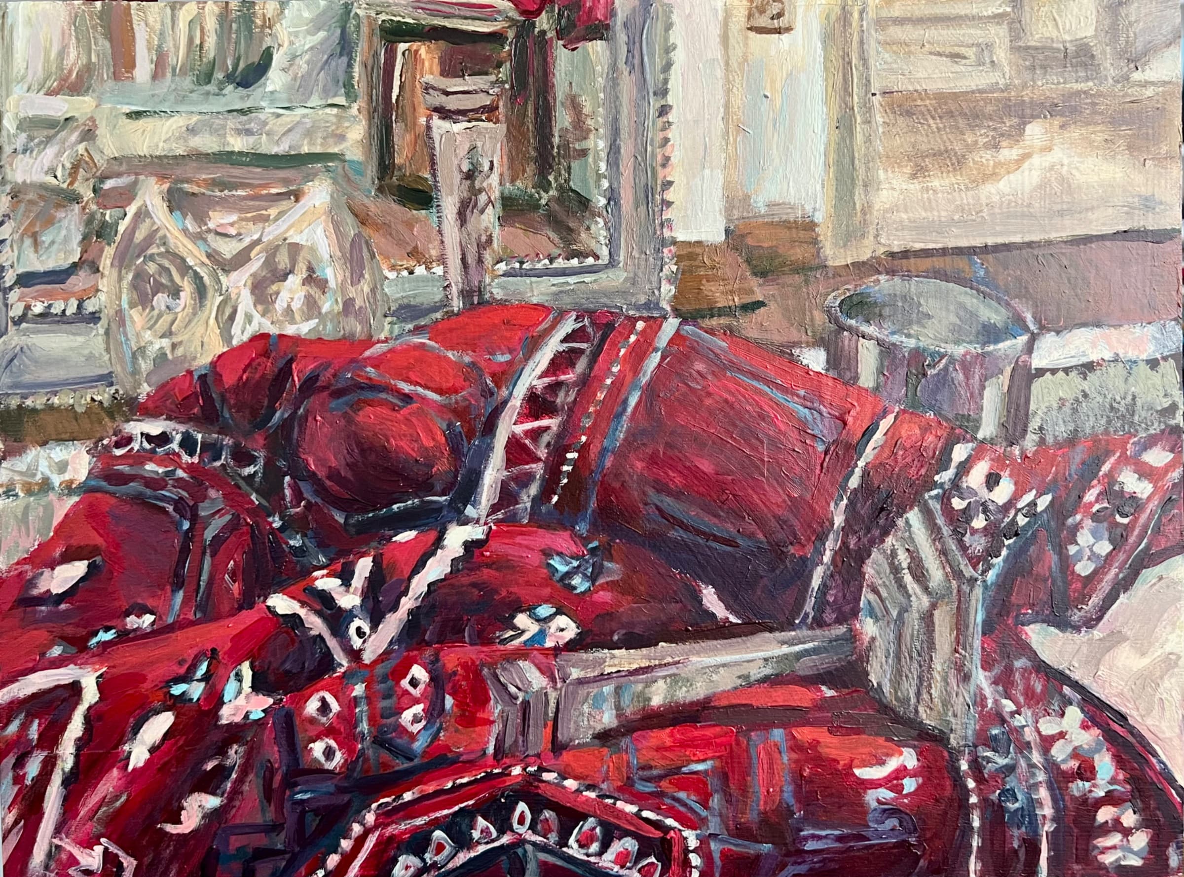 The owl & the red carpet